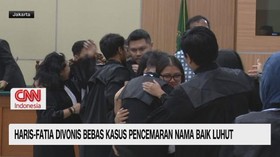 VIDEO: Pernyataan Haris-Fatia Usai Divonis Bebas