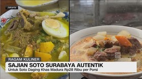 VIDEO: Hujan Mendekat, Saatnya Berburu Soto Hangat