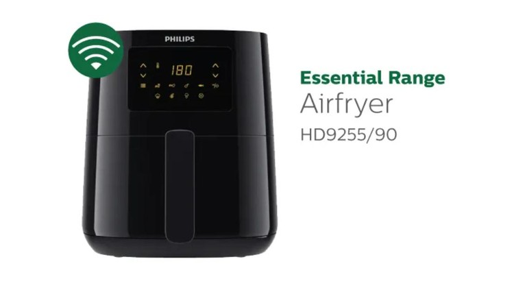 Philips Air Fryer Low Watt Digital HD9255/90