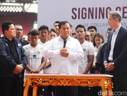 Prabowo Teken Kerja Sama dengan Akademi Sepakbola Qatar
