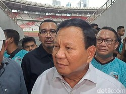 Prabowo Sebut Pemerintah Sepakat Bentuk Gugus Tugas Giant Sea Wall