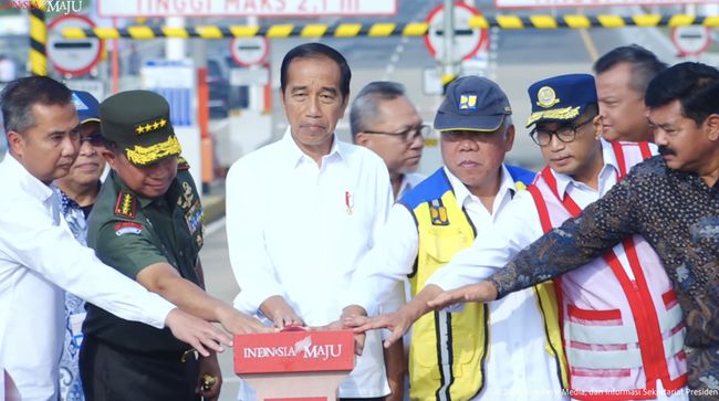 Jokowi Resmikan Jalan Tol Pamulang-Cinere-Raya Bogor, Investasi Rp4 T