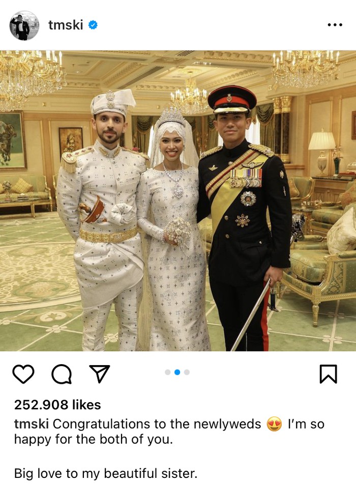 Putri Fadzilah adalah kakak perempuan kedua Pangeran Mateen