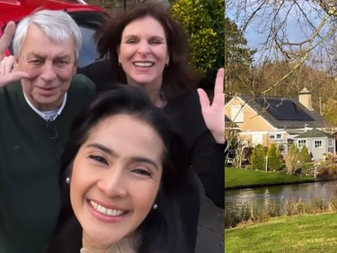Penampakan Rumah Mertua Maudy Koesnaedi di Belanda yang Tampak Hangat