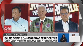 VIDEO: Saling Sindir & Sanggah Saat Debat Capres