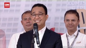 VIDEO: Anies soal Tidak Salami Prabowo: Saya Sudah Mencari Tidak Ada
