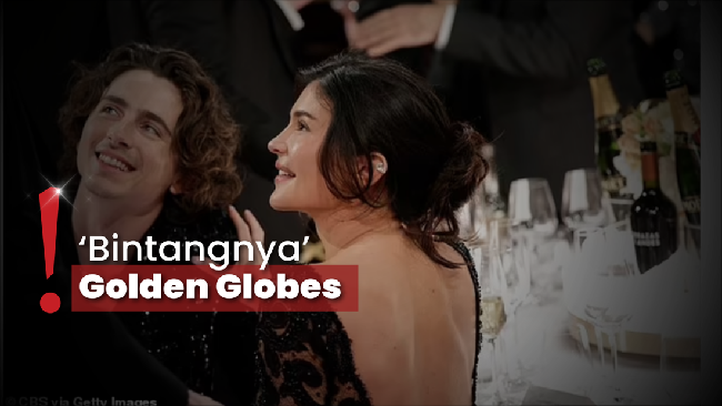 Mesra di Golden Globe, Timothee Chalamet dan Kylie Jenner Jadi Tontonan