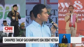 VIDEO: Cawapres Tancap Gas Kampanye Usai Debat Ketiga