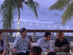 Momen Didit Prabowo Ikut Gibran Kampanye di Bali