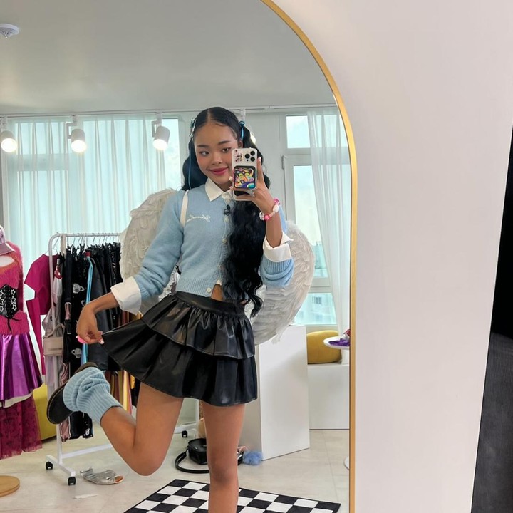 <p>Selain sibuk berkarier sebagai model, Jenny Park juga menjalani tugasnya sebagai siswi SMA. Ia diketahui bersekolah di Hanlim Arts High School. (Foto: Instagram @__jennypark__)</p>