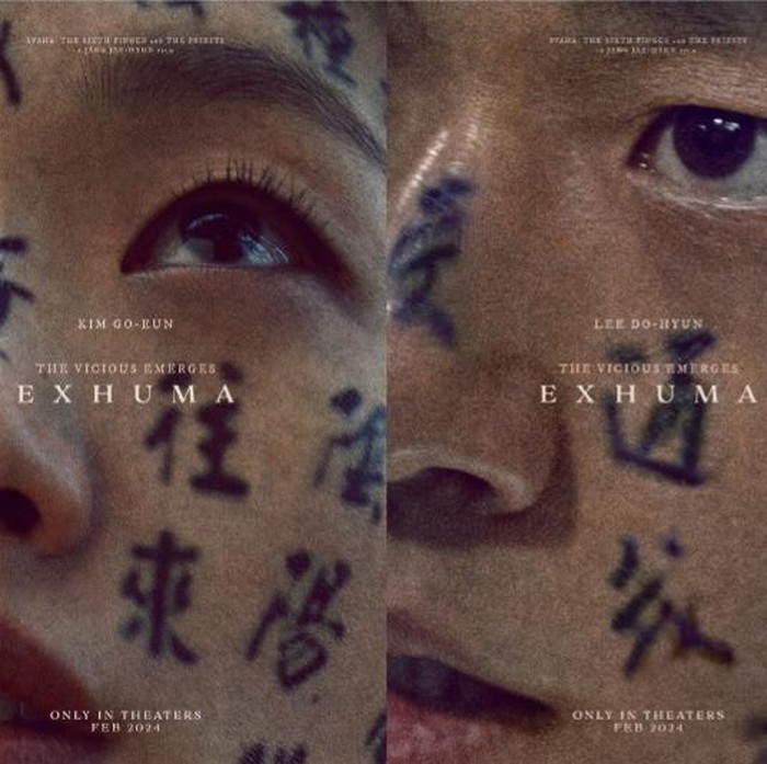Kim Go Eun dan Lee Do Hyun dalam Poster Film Exhuma/Foto: soompi.com
