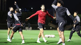 FOTO: Timnas Indonesia Siap Menantang Iran