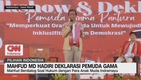 VIDEO: Mahfud MD Hadiri Deklarasi Pemuda Gama