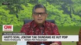 VIDEO: Hasto Soal Jokowi Tak Diundang Ke HUT PDIP