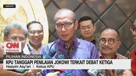 VIDEO: KPU Tanggapi Penilaian Jokowi Terkait Debat Ketiga