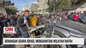 VIDEO: Serangan Udara Israel Menghantam Wilayah Rafah