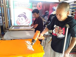 Cara Relawan Difabel di Bantul Dukung Ganjar-Mahfud, Buka Sablon Kaus Gratis