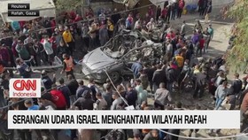VIDEO: Serangan Udara Israel Menghantam Wilayah Rafah