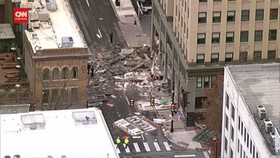 VIDEO: Ledakan di Hotel Texas, 11 Orang Luka dan 1 Hilang