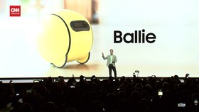VIDEO: Samsung Pamer Robot Pembantu Ballie di CES 2024