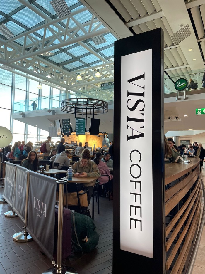 Vista Coffee di Bandara Dublin