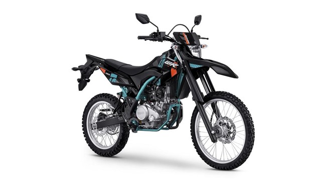 Yamaha WR155R 2024 tersedia dua pilihan warna dan grafis baru, dengan warna dasar hitam dan biru.
