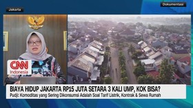 VIDEO: Biaya Hidup Jakarta Rp15 Juta Setara 3 Kali UMP, Kok Bisa?