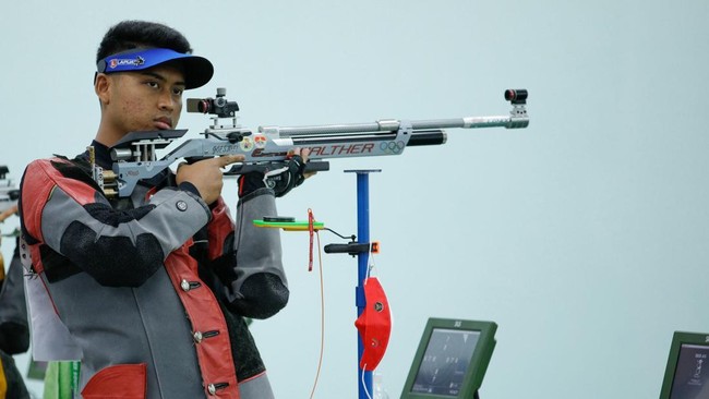 Jalan Fathur Gustafian Terhenti di Semifinal Olimpiade 2024 Cabang Menembak