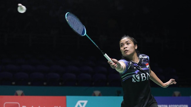 Gregoria Mariska Tunjung kalah dramatis dari Carolina Marin pada laga final Swiss Open 2024 yang berlangsung selama 1 jam 20 menit