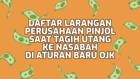 INFOGRAFIS: Daftar Larangan Perusahaan Pinjol saat Tagih Utang