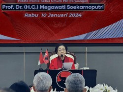 Megawati di HUT PDIP: Insyaallah Kita Menang Satu Putaran