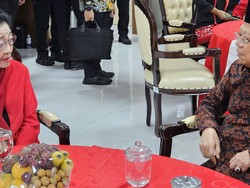 Megawati dan Maruf Amin Duduk Semeja di HUT Ke-51 PDIP