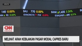 VIDEO: Melihat Arah Kebijakan Pasar Modal Capres Baru