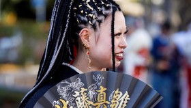 FOTO: Muda-Mudi Jepang di Perayaan Hari Kedewasaan