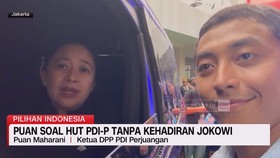 VIDEO: Puan Soal HUT PDI-P Tanpa Kehadiran Jokowi