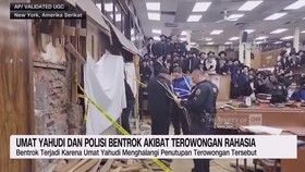 VIDEO: Umat Yahudi Dan Polisi Bentrok Akibat Terowongan Rahasia