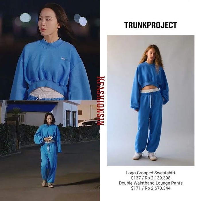 Sporty but casual, setelan olahraga TRUNKPROJECT yang totalnya Rp4,8 juta ini memberikan kesan fresh dan colorful. Sangat cocok dipakai untuk olahraga maupun jadi pakaian santai./ Foto: instagram.com/kfashionsin