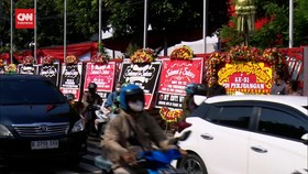 VIDEO: Jokowi Tak Kirim Karangan Bunga, PDIP: Gak Masalah