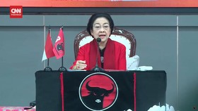 VIDEO: Megawati Sindir Kekuasaan tidak Langgeng di HUT PDIP