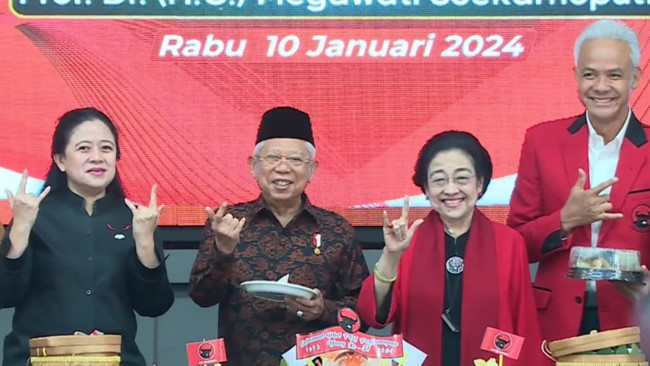 Ketua Umum PDIP Megawati Soekarnoputi mendesak agar TNI, Polri dan ASN menjaga netralitas dalam perhelatan Pemilu dan Pilpres 2024.