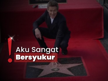 Aktor Willem Dafoe Dapatkan Penghargaan Hollywood Walk of Fame