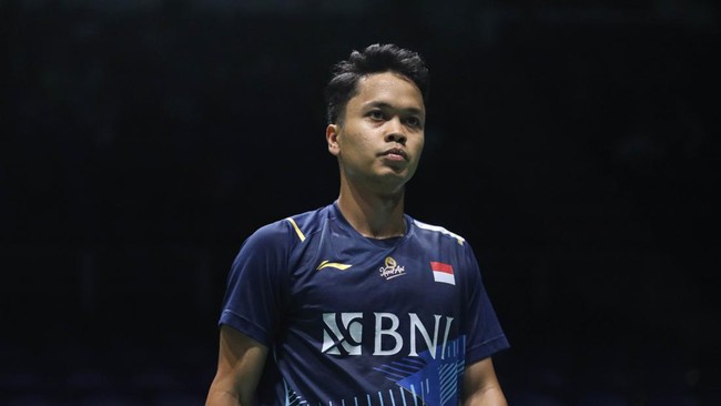 Anthony Ginting tersingkir dari India Open 2024 usai kalah dari Lee Cheuk Yiu di babak perempat final, Jumat (19/1).