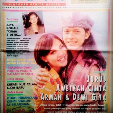 Rayakan '11 Januari' ke-30, Armand Maulana Pamer Foto Lawas Bareng Dewi Gita