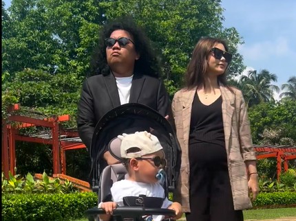 5 Potret Kehamilan Kedua Cessen Eks JKT48, Baby Bump Sudah Terlihat!