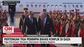 VIDEO: Pertemuan Tiga Pemimpin Bahas Konflik di Gaza