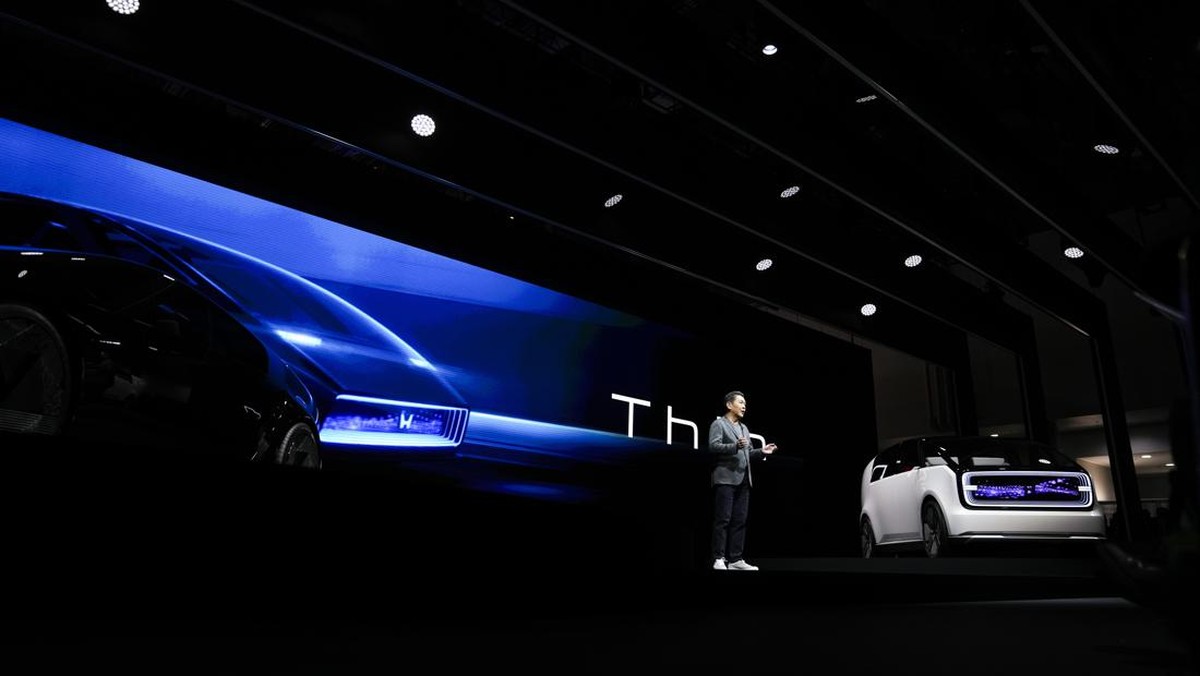 FOTO: Calon Mobil Listrik Baru Honda Mejeng di Las Vegas
