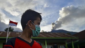FOTO: Suasana Zona Merah Gunung Marapi Sumbar