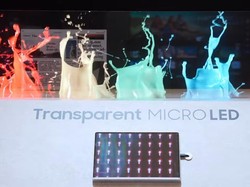 Inovasi Layar Transparan MICRO LED Samsung di CES 2024