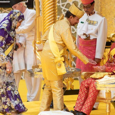 Nikah Hari Ini, 7 Momen Pangeran Mateen & Anisha Rosnah Jalani Prosesi Adat