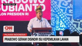 VIDEO: Prabowo Geram Disindir Isu Kepemilikan Lahan